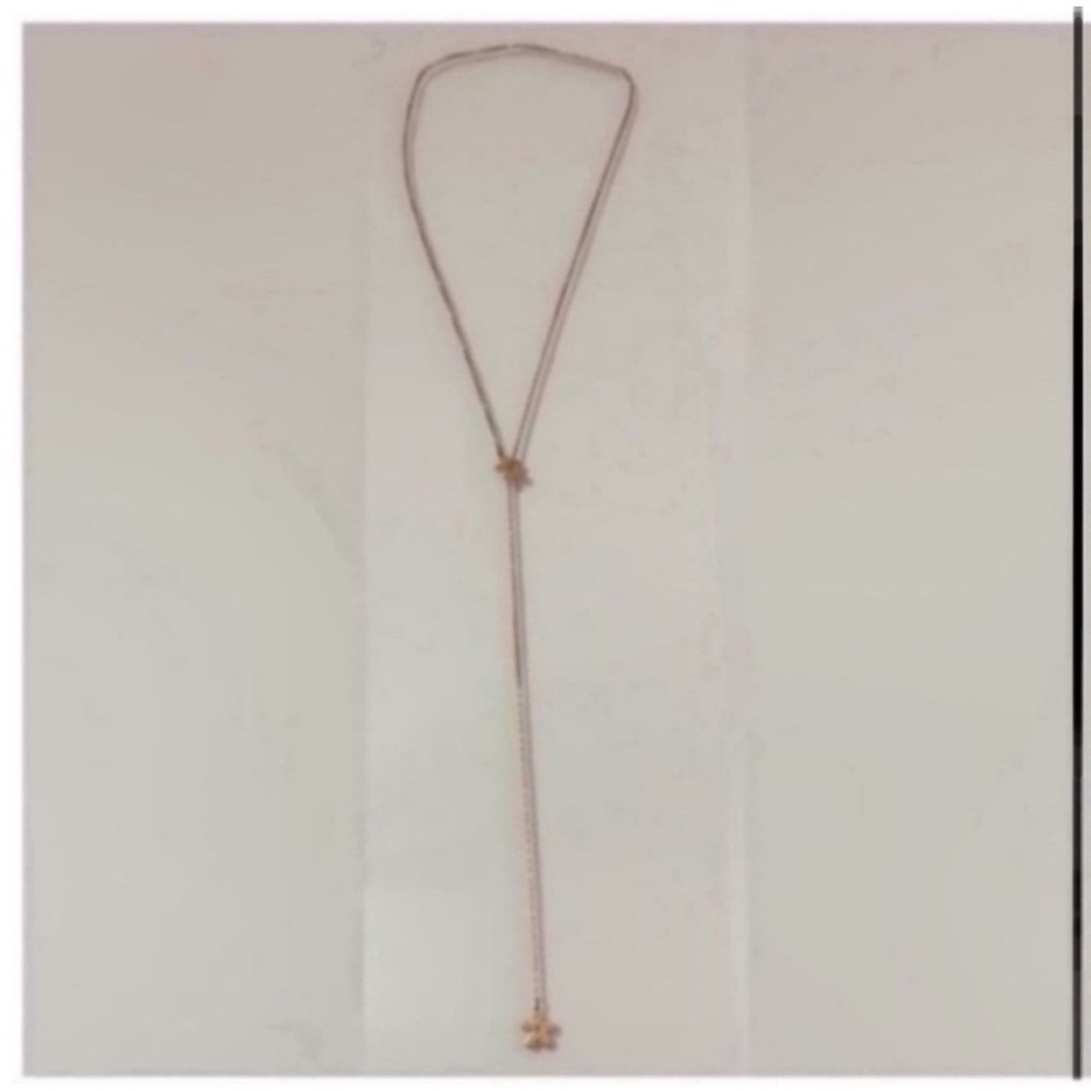 🔥2 FOR $30🔥MADEWELL DAISY LARIAT NECKLACE IN VINTAGE GOLD - Picture 5 of 15